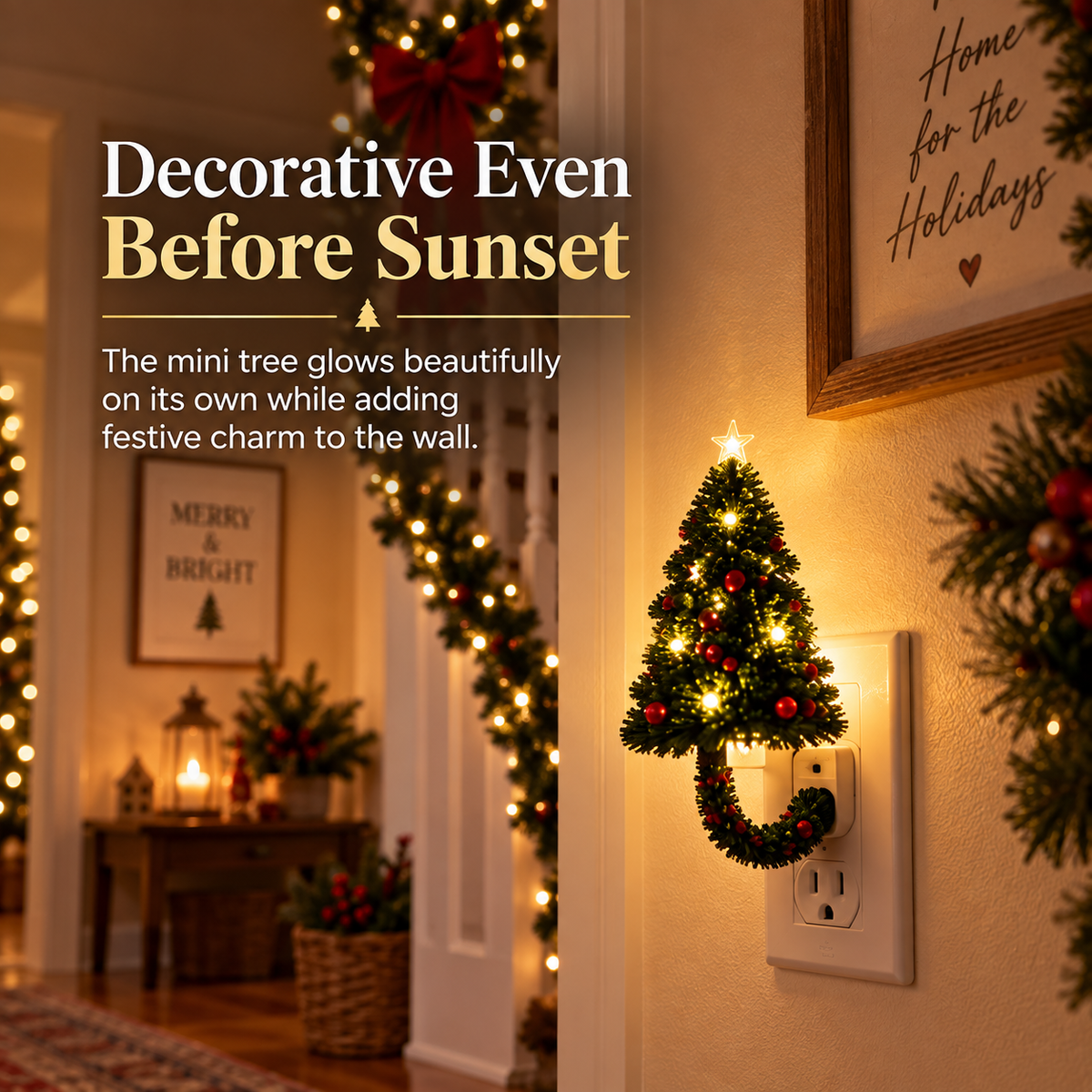 ✨ Magical Christmas Projector - 6 Festive Light Patterns for Cozy Nights & Holiday Gift 🎁