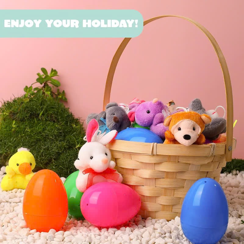 🔥49% OFF Today Only! 12/24/36 Pcs Prefilled Easter Eggs, Ideal for Kids Gifts, Party Favors, Classroom Rewards & Fun Activities
