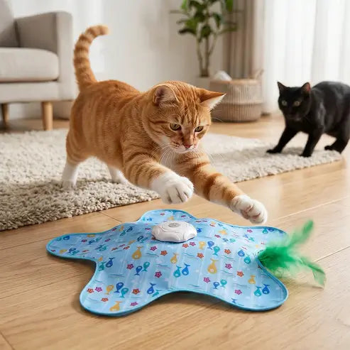 Predator Hide & Seek Toy — Unleash Your Cat's Natural Hunting Instincts! 🦁⚡