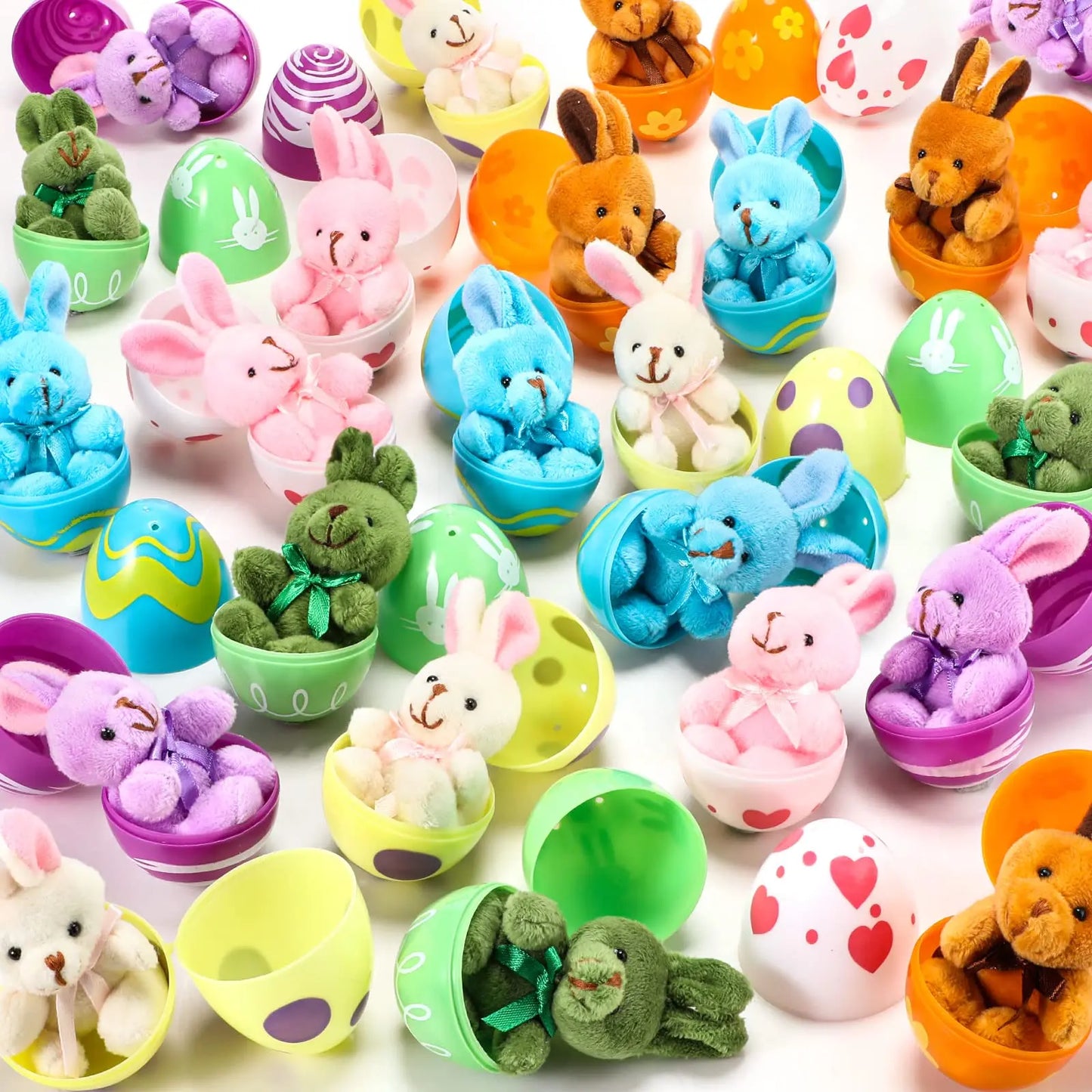 🔥49% OFF Today Only! 12/24/36 Pcs Prefilled Easter Eggs, Ideal for Kids Gifts, Party Favors, Classroom Rewards & Fun Activities